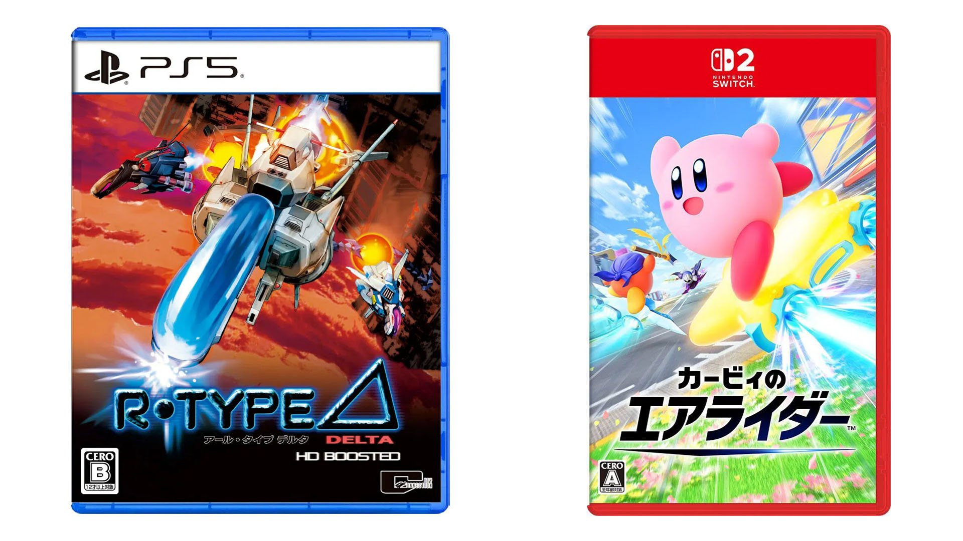 Lançamentos de jogos japoneses desta semana: Kirby Air Riders, R-Type Delta: HD Boosted, mais
