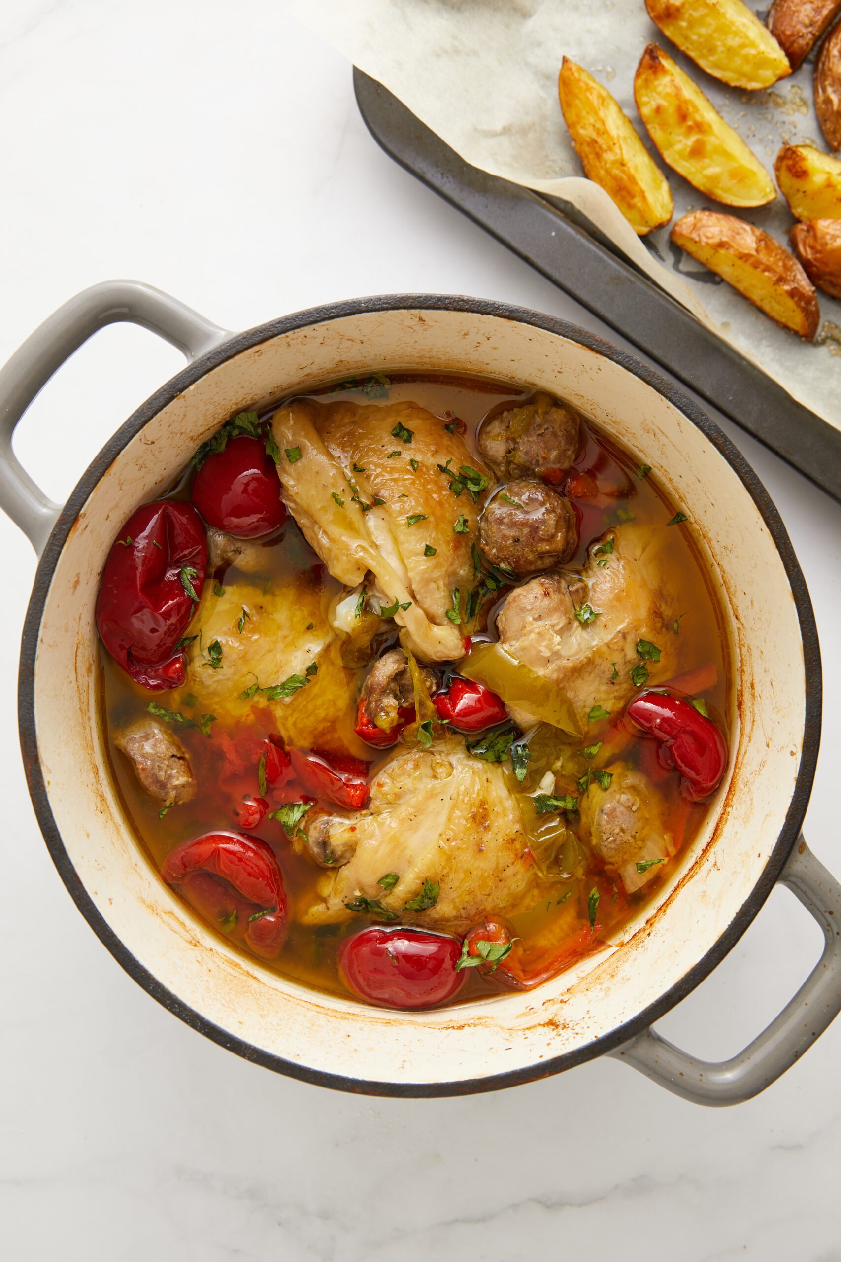 Scarpariello de Frango – Comida Fé Fitness