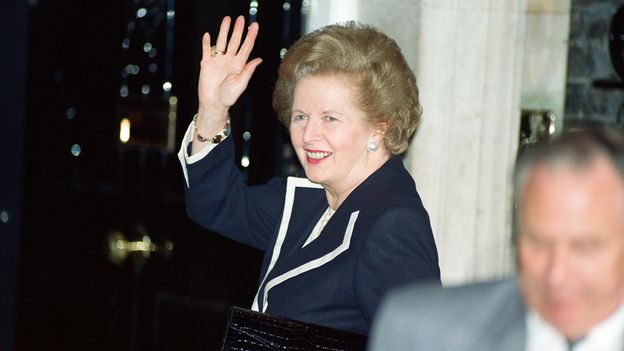 A chocante queda de Margaret Thatcher