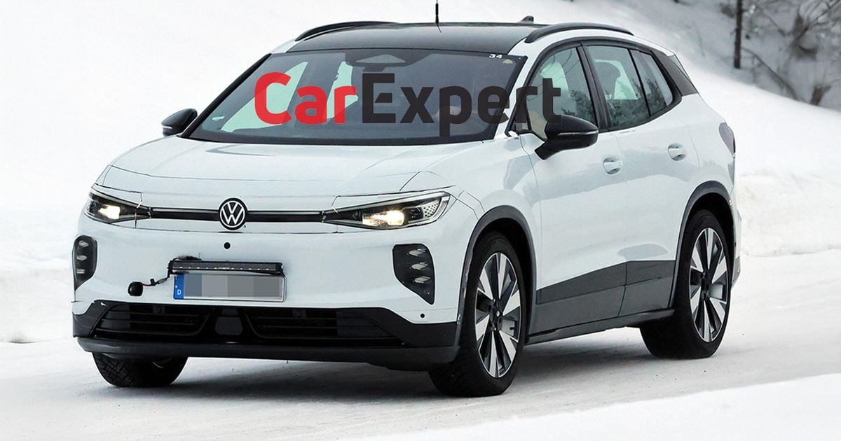 2027 Volkswagen ID.4 espionado: grande reforma para o rival alemão Tesla Model Y
