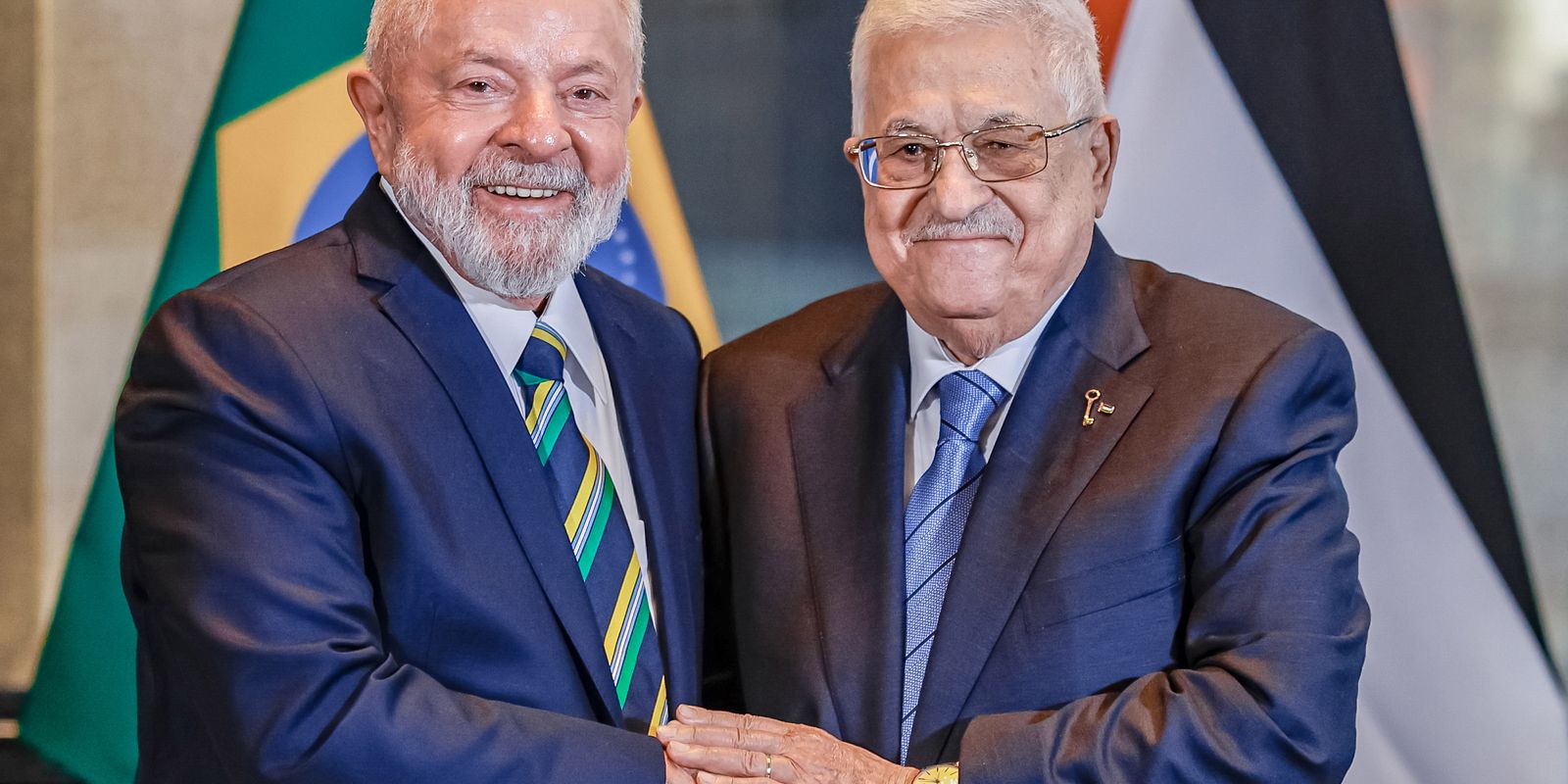 Plano de paz em Gaza é tema de telefonema entre Lula e Mahmoud Abbas