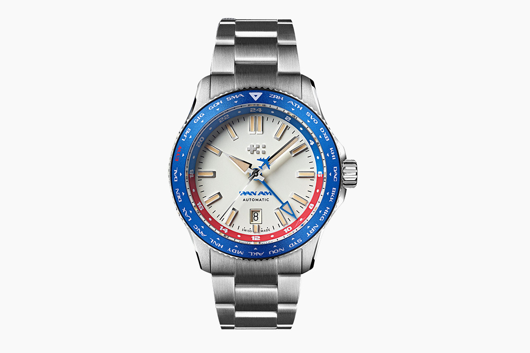 C60 Clipper GMT de Christopher Ward homenageia o primeiro jato transatlântico da Pan Am com detalhes inspirados na aviação
