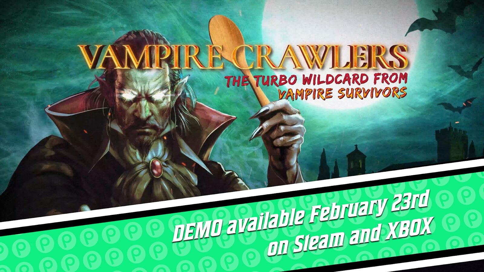 Vampire Crawlers: The Turbo Wildcard da demo de Vampire Survivors será lançado em 23 de fevereiro para Xbox Series e PC