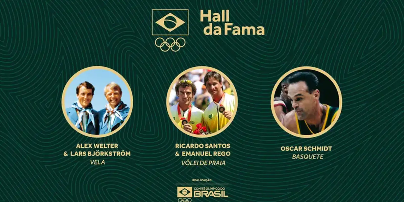 COB anuncia os atletas que serão homenageados este ano no Hall da Fama
