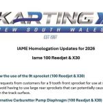 Atualização de Homologação IAME