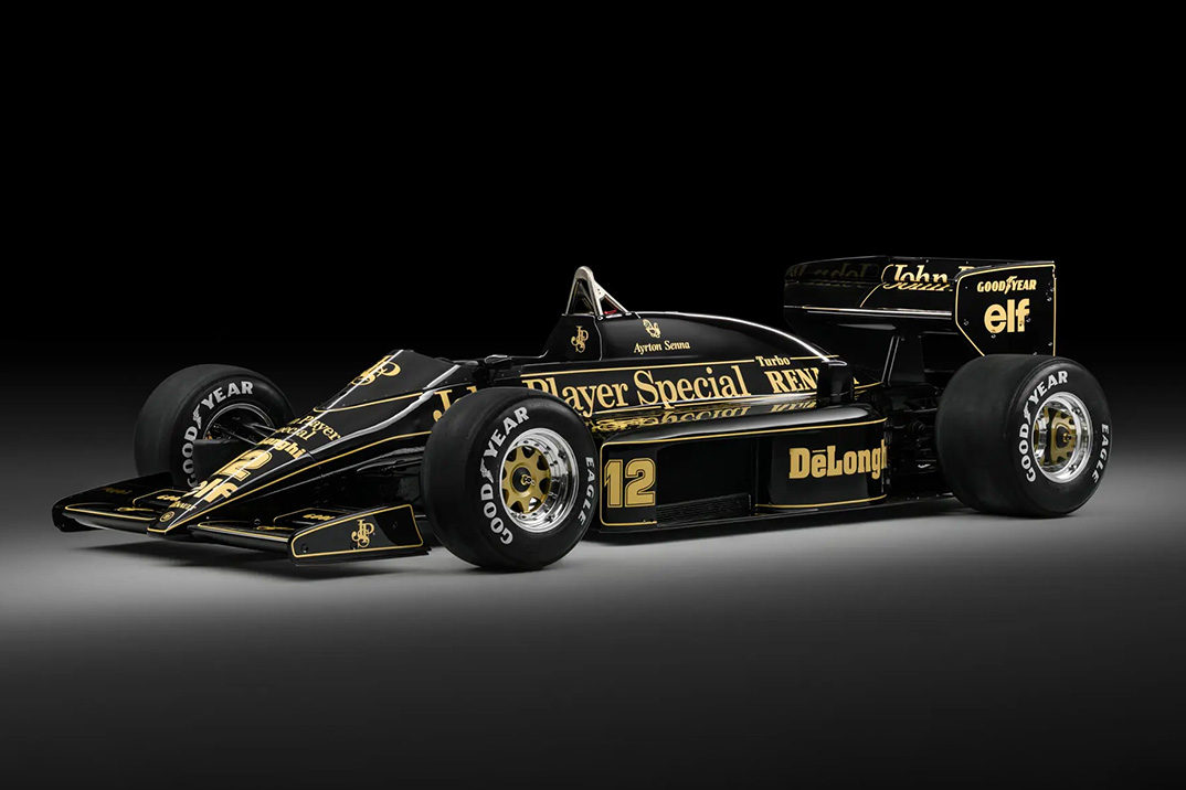 Este Lotus 98T 1986 dirigido por Ayrton Senna está em leilão