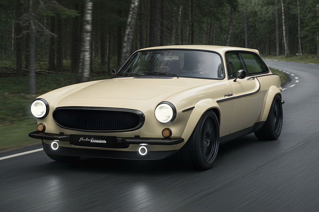 Norrsken da Autoforma transforma o P1800ES da Volvo dos anos 70 em uma obra-prima sueca