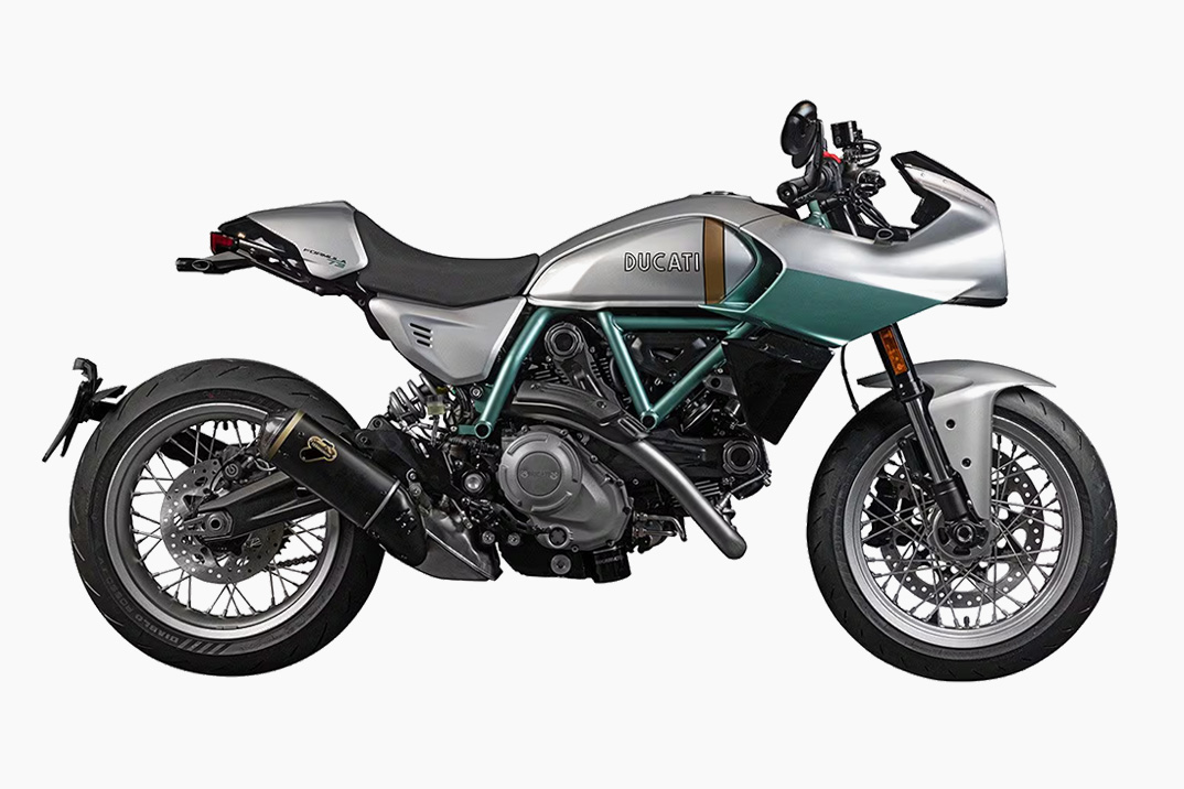 O 2026 Formula 73 Café Racer da Ducati comemora 100 anos com um 750 Super Sport Desmo Tribute