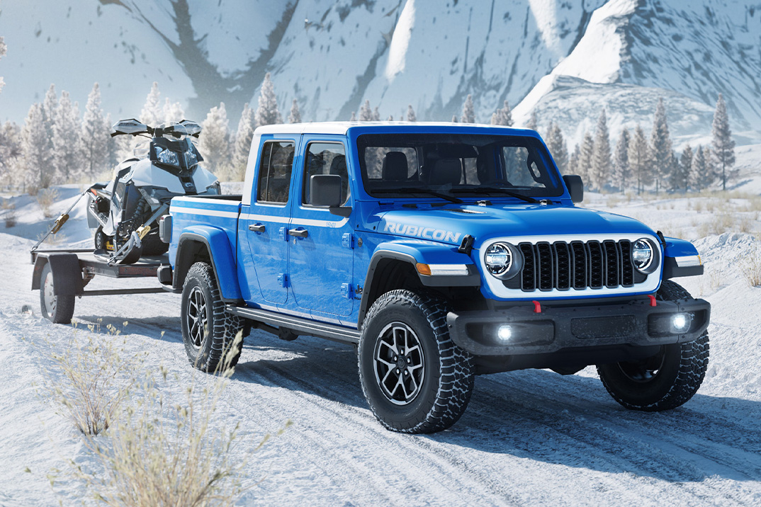 Jeep adiciona um visual tradicional ao seu Gladiator 2026 com a edição Whitecap