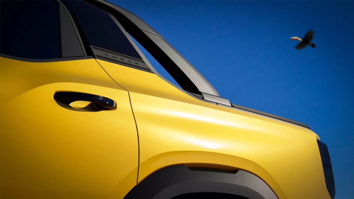 Volkswagen está lançando uma nova picape abaixo do Amarok