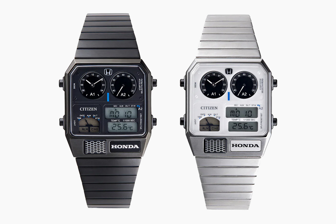 Citizen comemora o retorno do Honda Prelude com um relógio Ana-Digi Temp