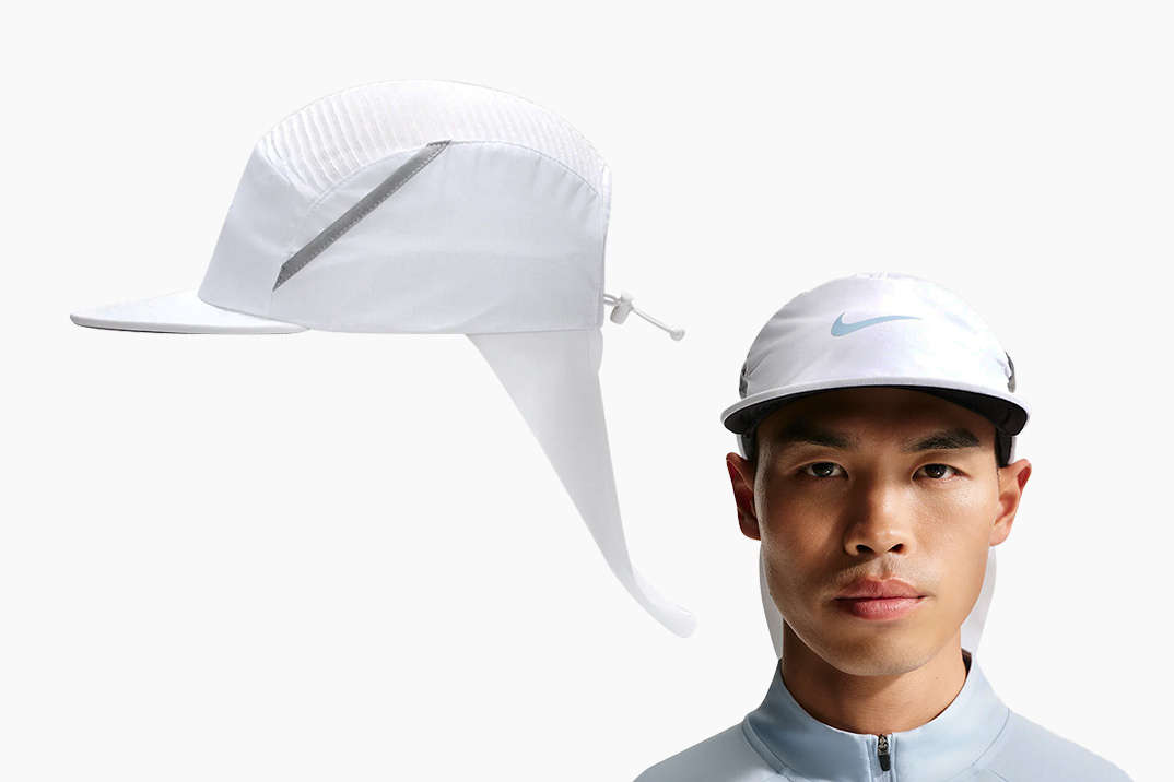 O boné Fly Dri-FIT da Nike transforma seu chapéu em um sistema de resfriamento pessoal com bolsos para armazenamento de gelo