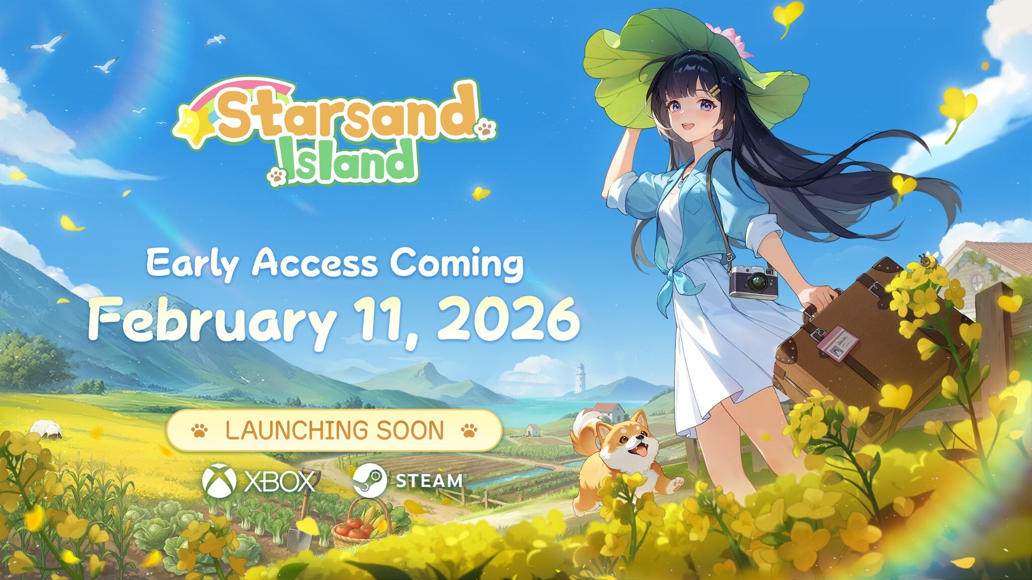 Starsand Island será lançado em acesso antecipado para Xbox Series e PC em 11 de fevereiro; lançamento completo neste verão