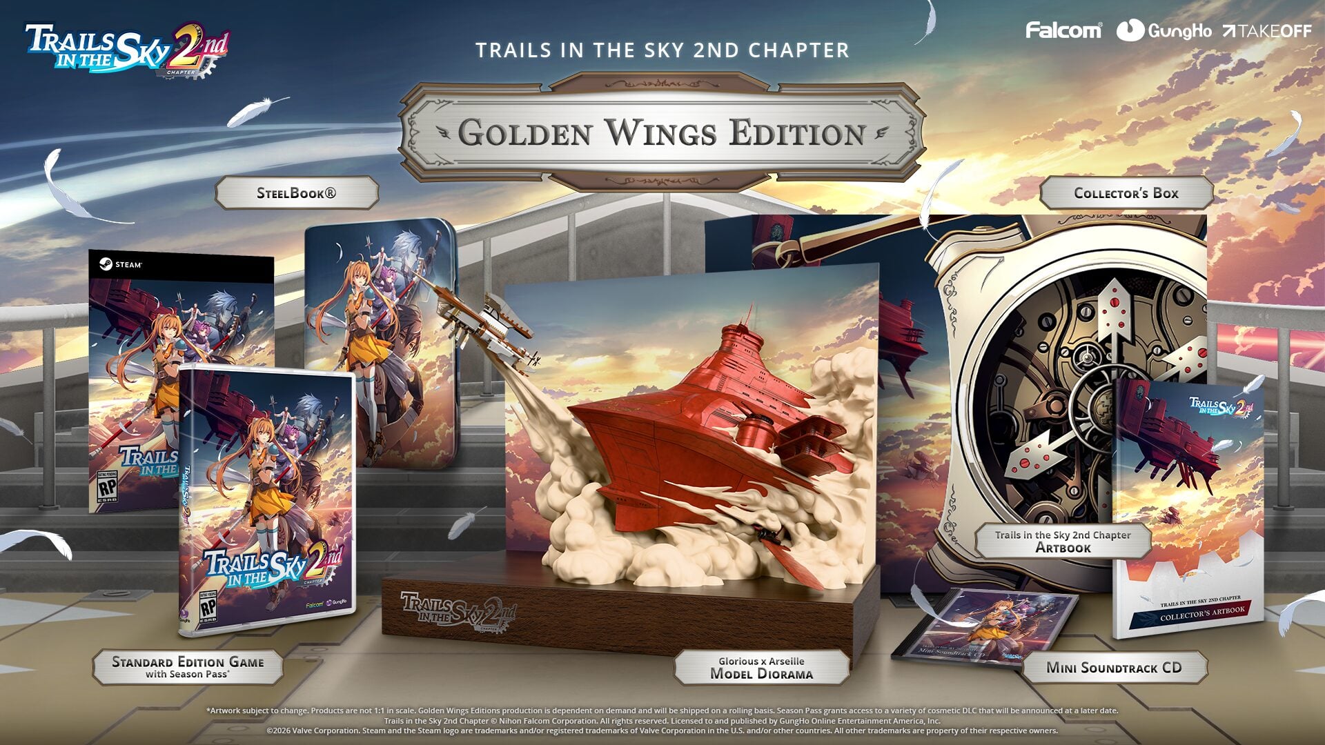 Trails in the Sky 2º capítulo ‘Golden Wings Edition’ anunciado