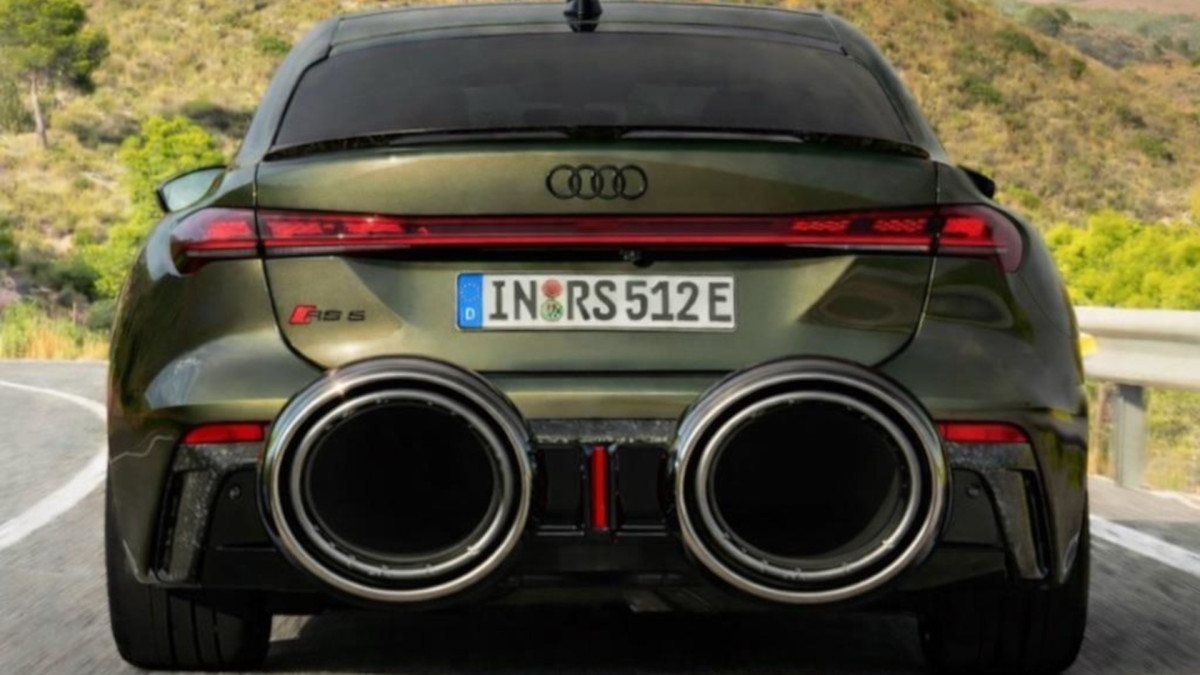 Os fãs da Audi estão assando as enormes pontas de escapamento do RS 5