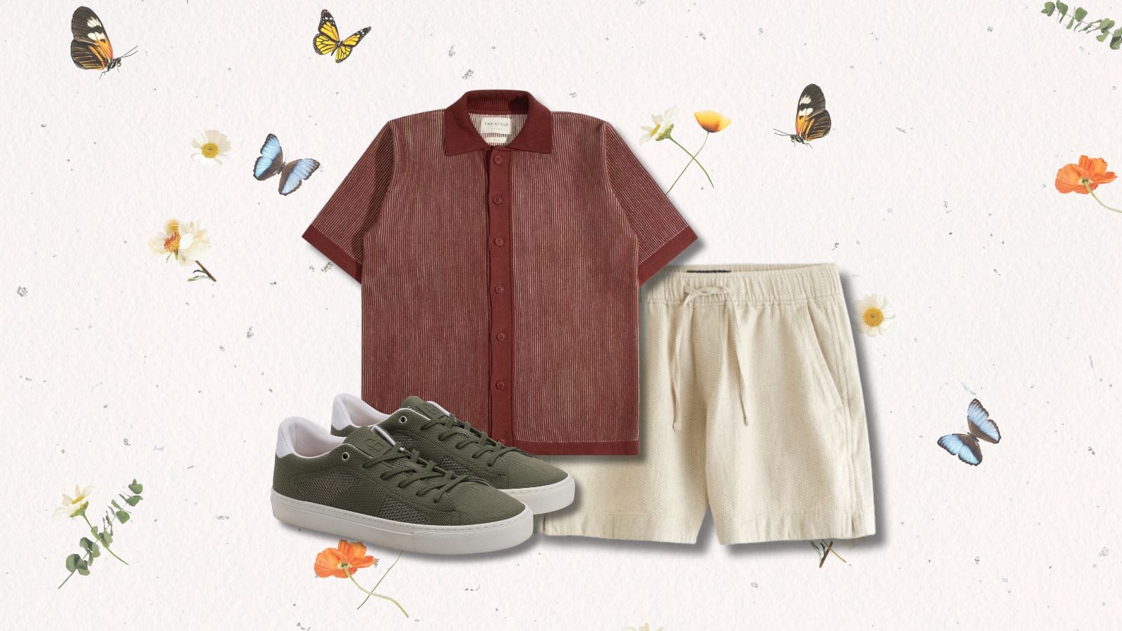 Estas três roupas fáceis de primavera para homens tornam a vida mais fácil