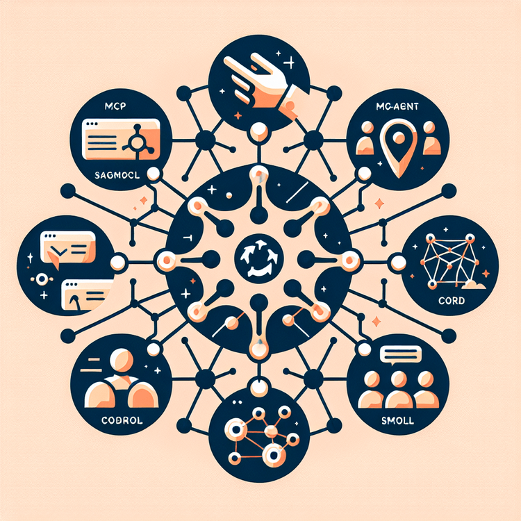 Protocolos de comunicação de agentes: comparando MCP, Cord e Smolagents