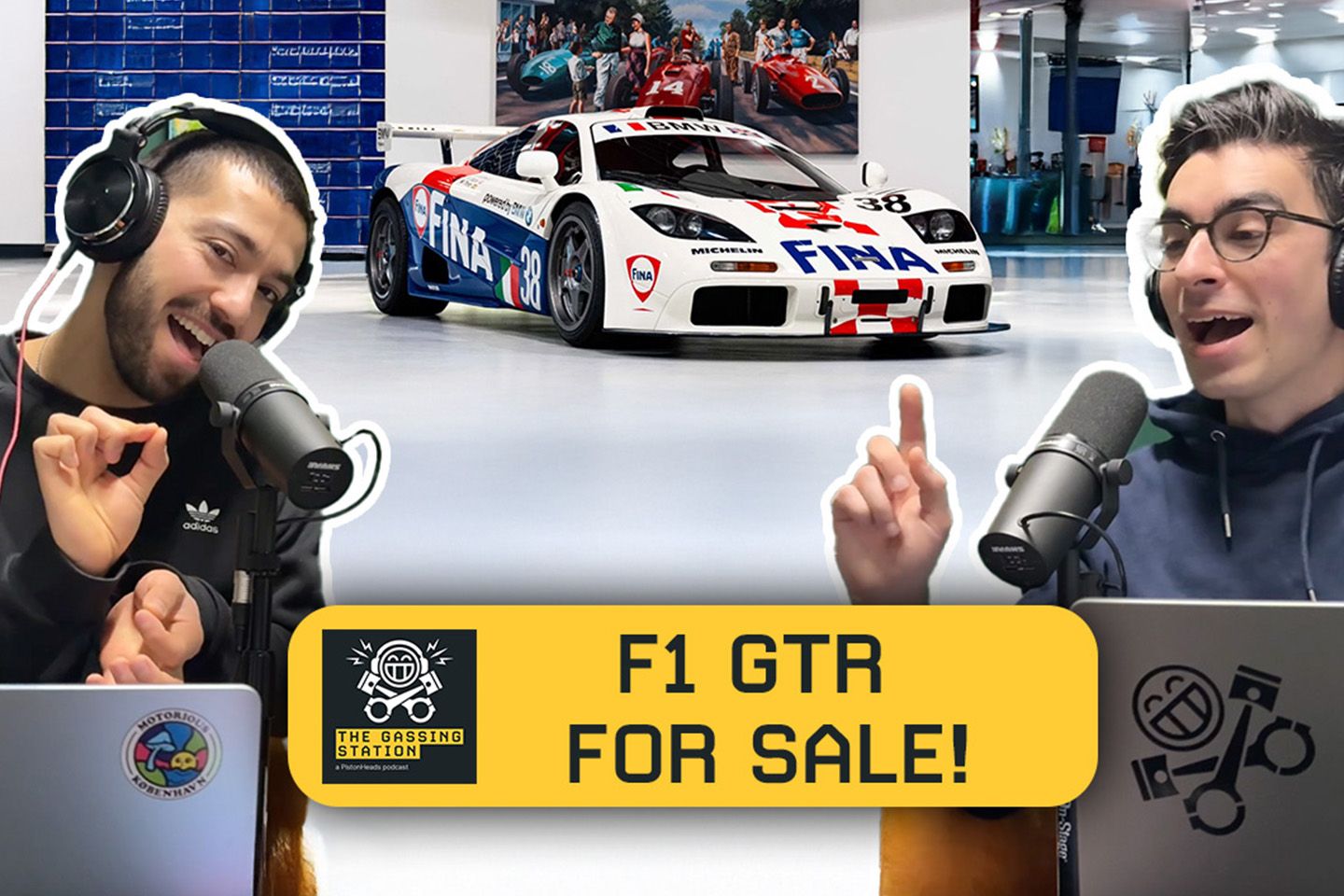 McLaren F1 GTR à venda, primeiros carros por £ 5 mil.