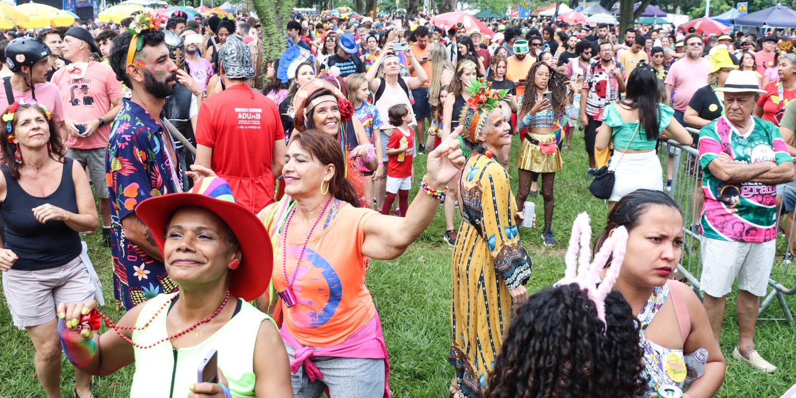 Mais de 70 blocos agitam o carnaval de rua em Brasília