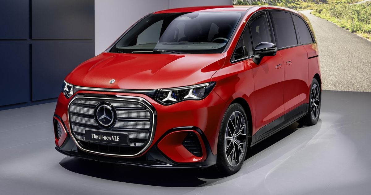 Mercedes-Benz VLE: motor elétrico de pessoas revelado, horário australiano incerto