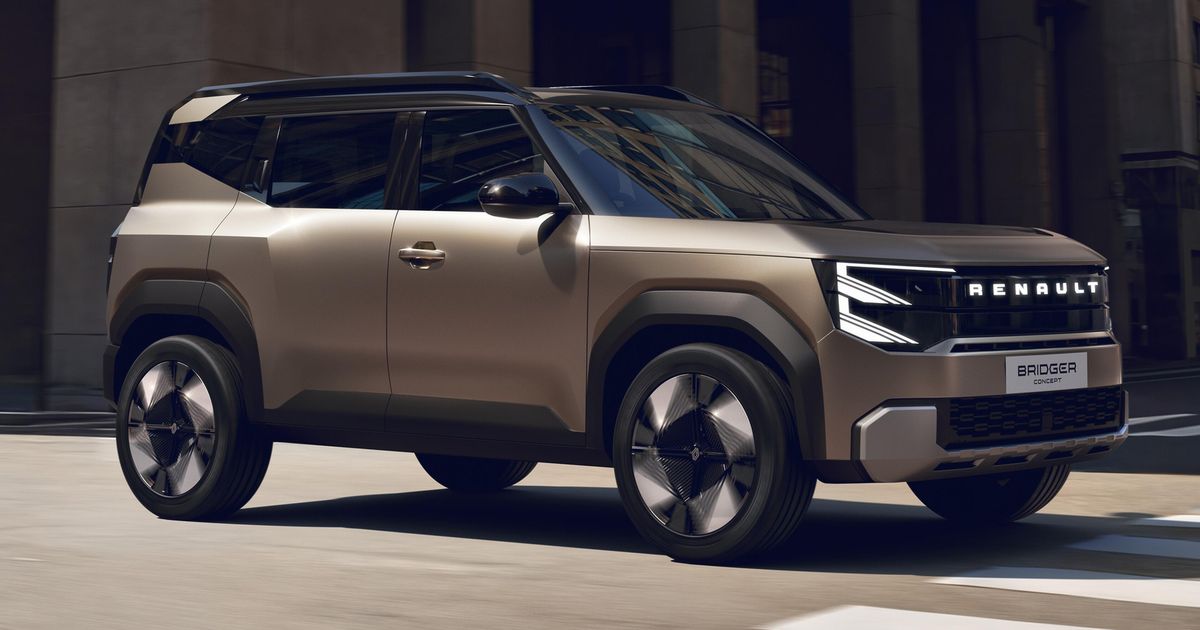 Conceito Renault Bridger apresenta novo SUV leve