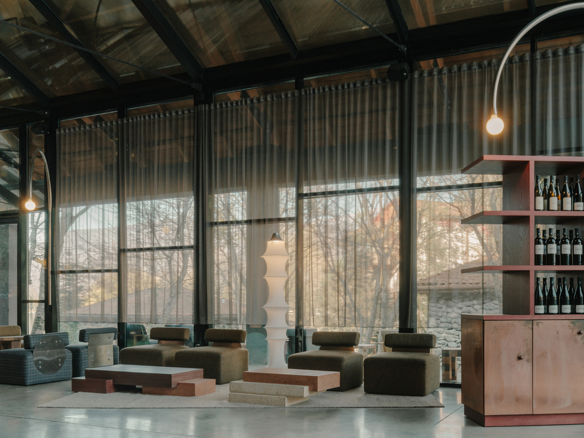 Recepção Lopota / Estúdio Gypsandconcrete