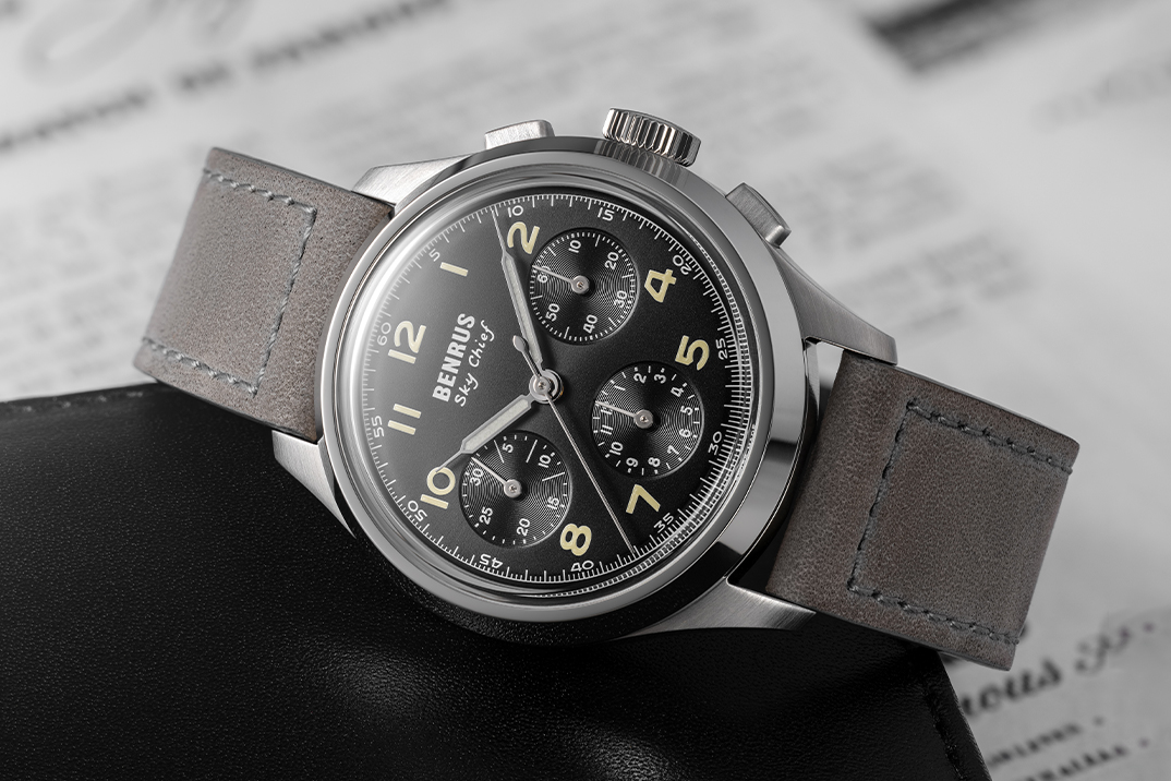 Benrus revive o cronógrafo Sky Chief da década de 1940