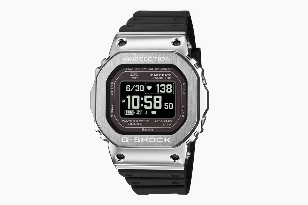 G-SHOCK adiciona molduras de aço ao seu rastreador de fitness GW-H5600