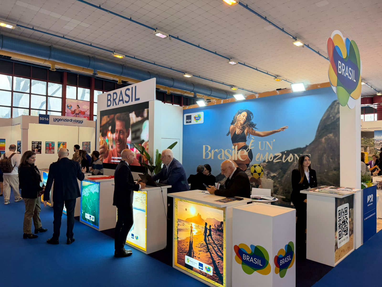 Brasil fortalece presença no mercado europeu com participação na principal feira de turismo do Mediterrâneo