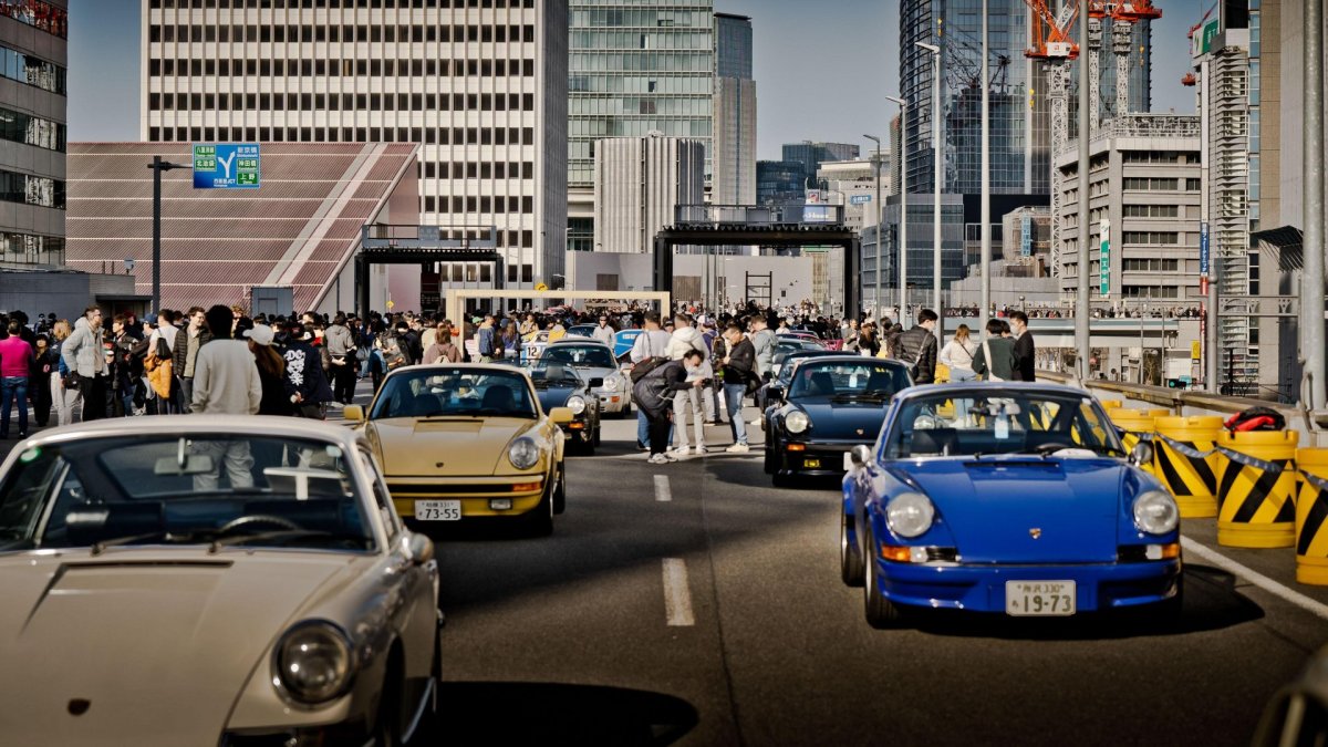 O maior evento para fãs da Porsche acaba de tomar conta de Tóquio