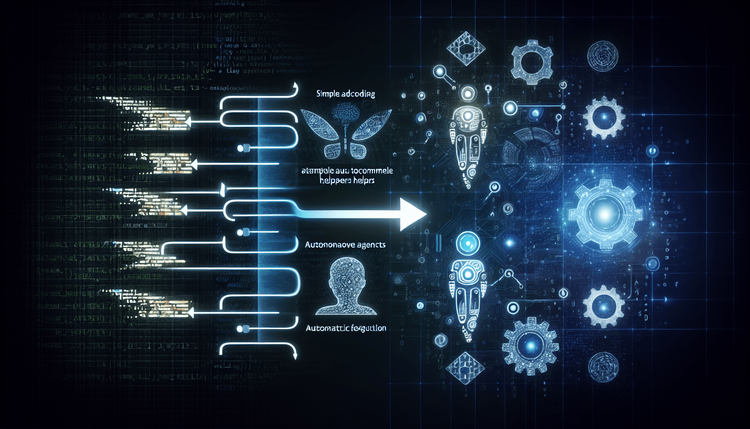 A era dos agentes de codificação autônomos: além do preenchimento automático
