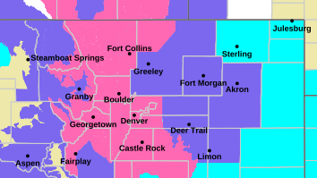 Alerta de tempestade de inverno: até mais 30 centímetros de neve ameaçam o sul do Colorado até quarta-feira à noite