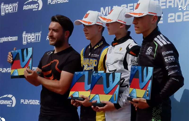 James 3º na Alemanha – KartSportNews